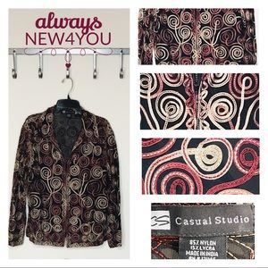 Modern brocade jacket